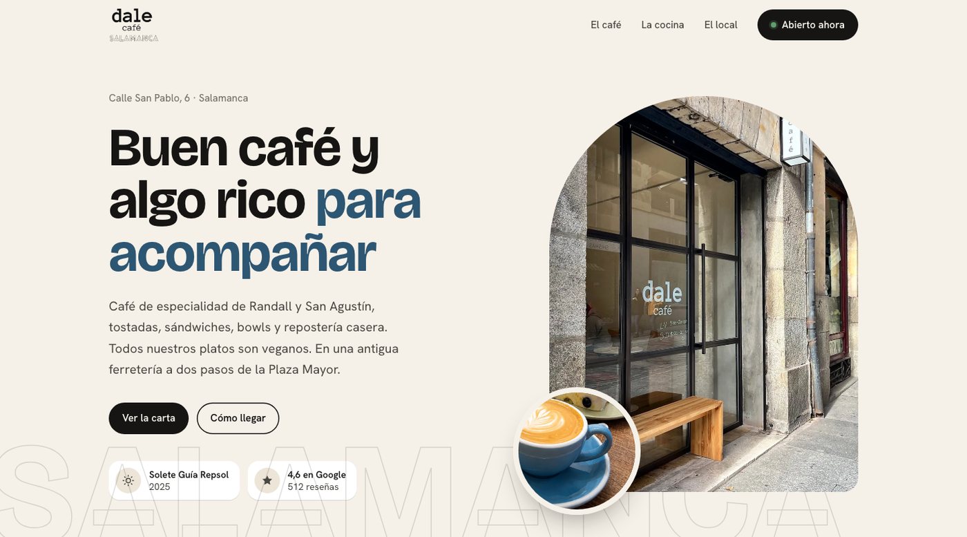 Vista previa de Dale Café